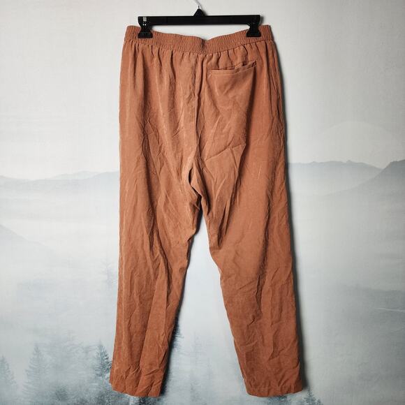 Urban Outfitters Burnt Orange Elastic Waist Beach Pants | Women's Medium - Picture 7 of 12